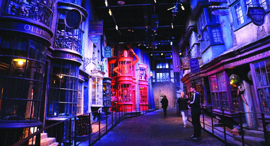 In Harry Potter land