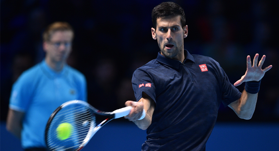 World Tour Finals: Djokovic beats Raonic, advances to semis