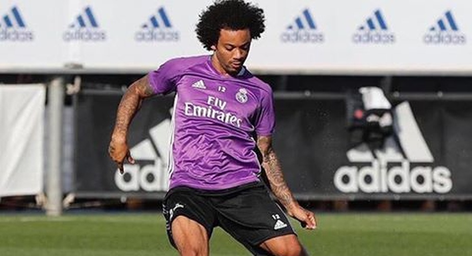Brazilian Marcelo delighted to complete decade at Real Madrid