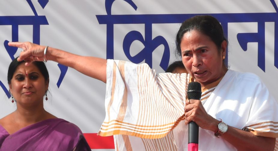 Mamata accuses Modi govt of ‘snatching’ people’s saving