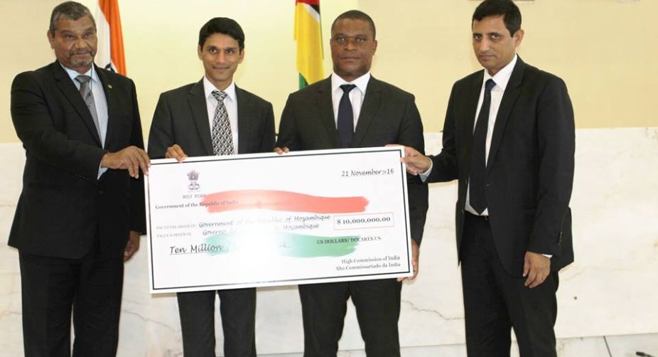 India gives $10 m as drought relief to Mozambique