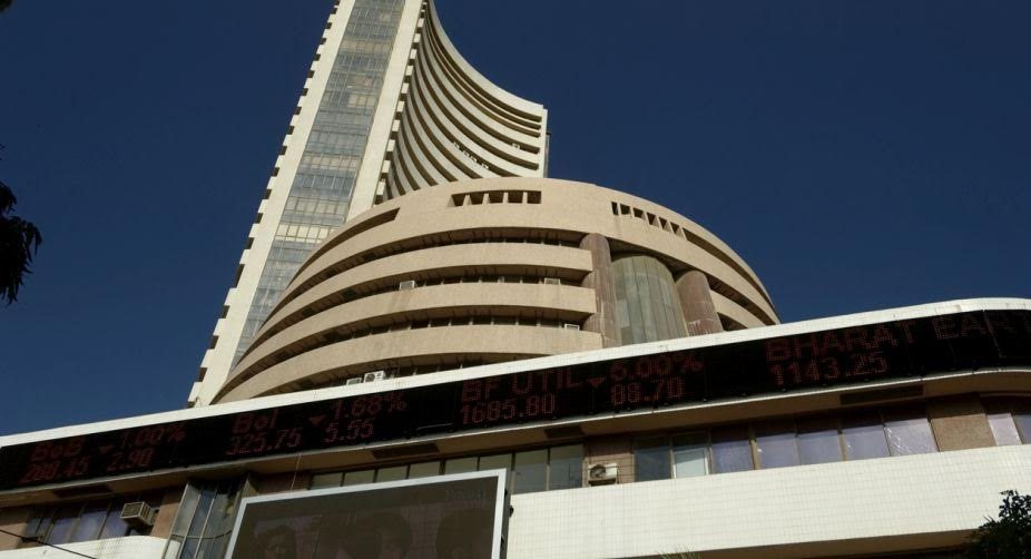Exit poll results give Sensex a 358-point lift