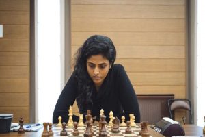 Harika loses first game, faces ouster threat at World Championship
