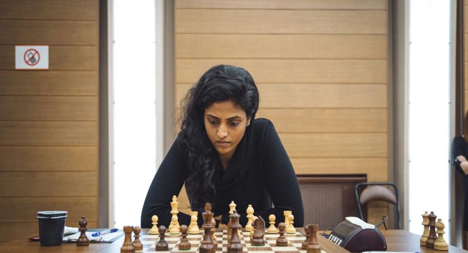 Harika Dronavalli plays out draw against Mustafa Yilmaz at Reykjavik Open