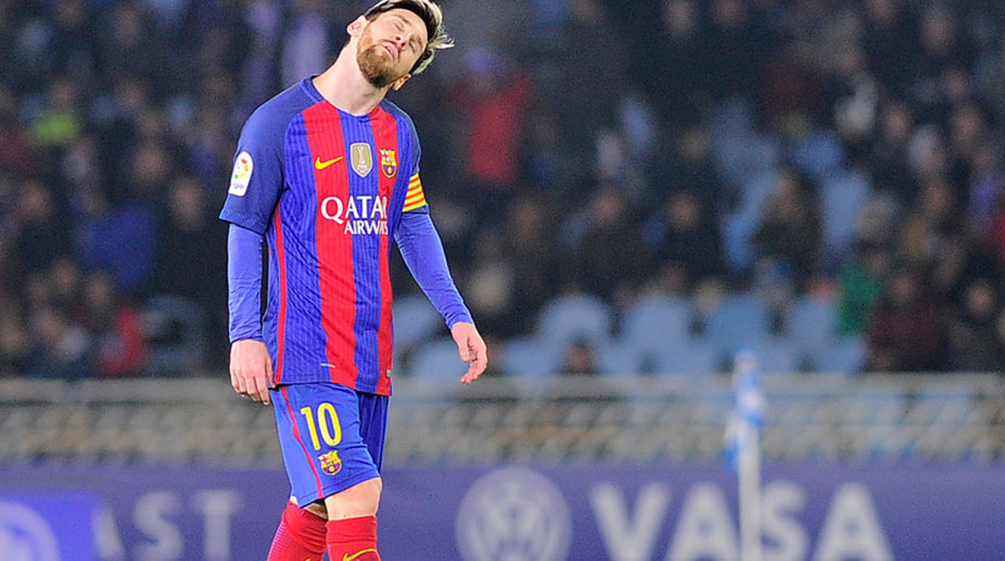 La Liga: Messi rescues point for Barcelona against Real Sociedad