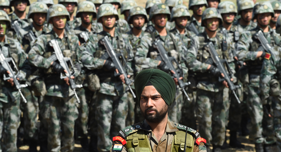 Sixth Time's The Charm: This is the sixth India-China joint-training exercise to take place (Photo: Indranil Mukherjee/AFP) img