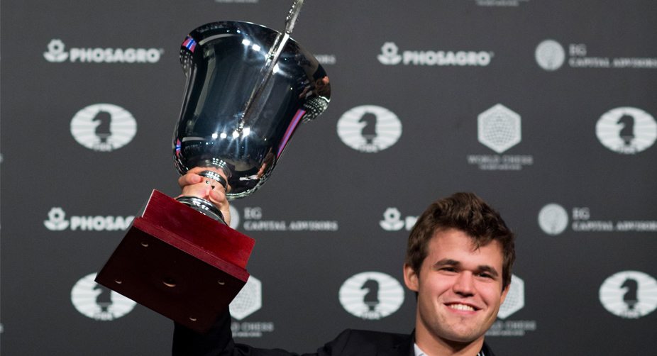 World Chess Championship: Norway's Magnus Carlsen wins FIDE