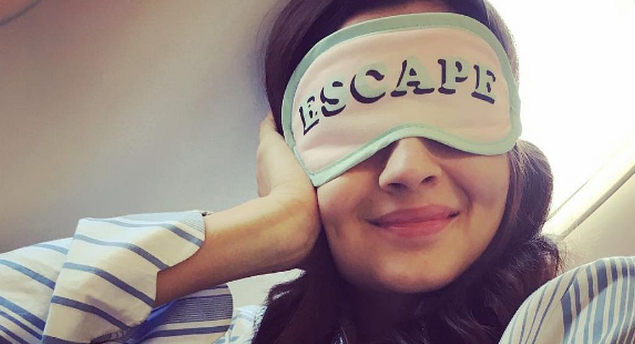 Literally, an escape for Alia! (PHOTO: Instagram) img