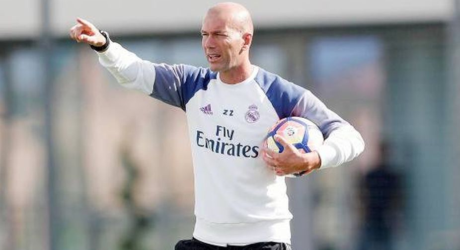 Coach Zidane says striker Morata happy at Real Madrid