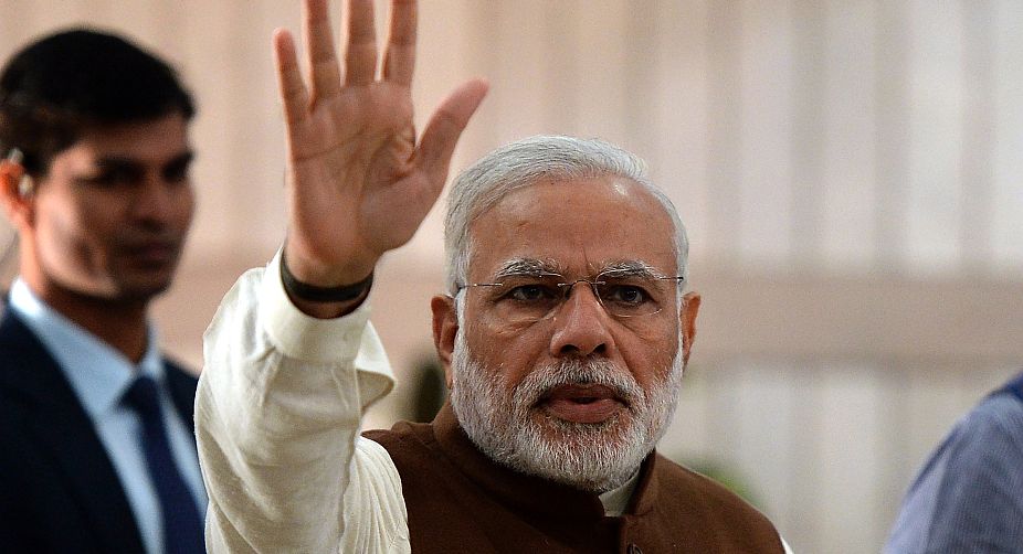 Modi conducts aerial survey of flood-hit Bihar