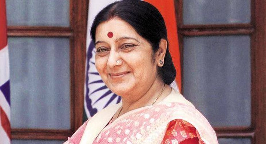 Sushma Swaraj hails American’s heroism