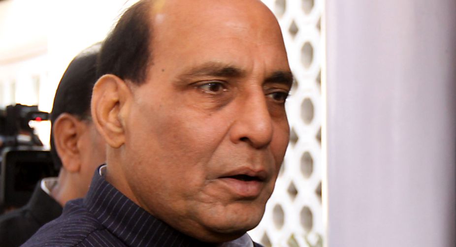 Rajnath Singh casts vote in Lucknow