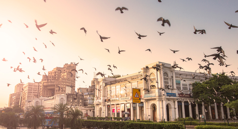 Sunny Saturday morning in Delhi