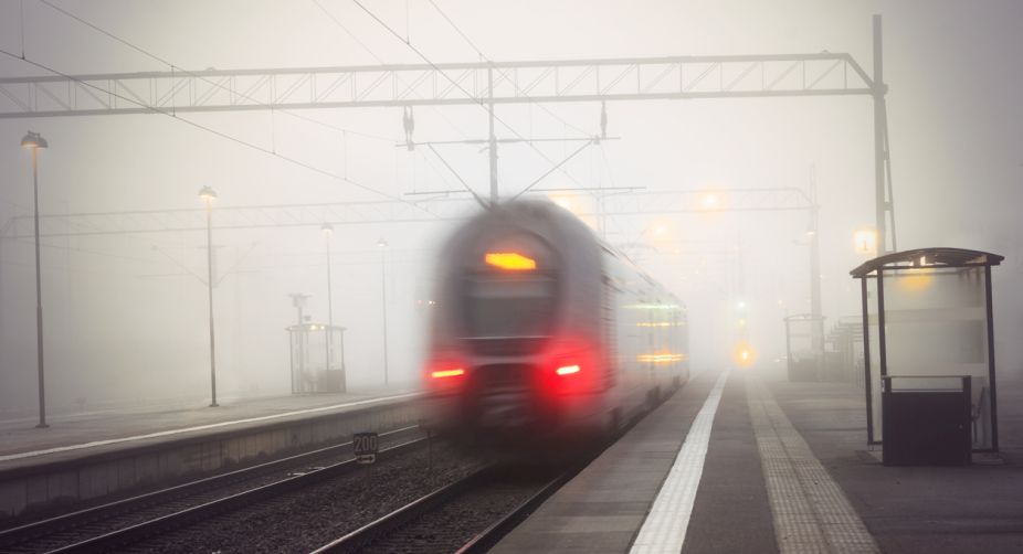 Flight, train services disrupted due to fog