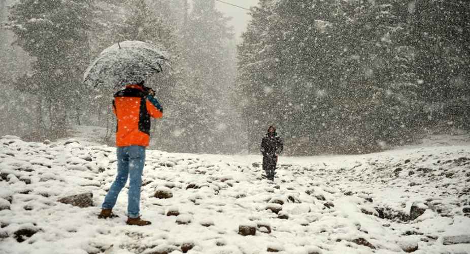 Rain, snow end dry spell in Jammu and Kashmir
