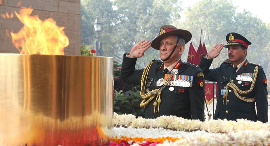 Army Chief Gen Rawat to visit J-K today