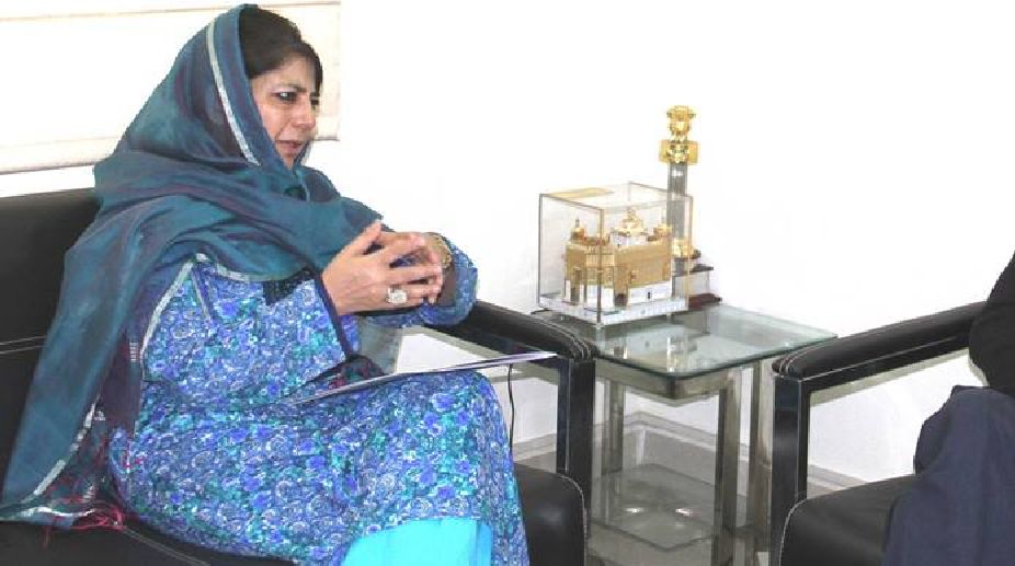 Mehbooba asks India and Pakistan to end hostility