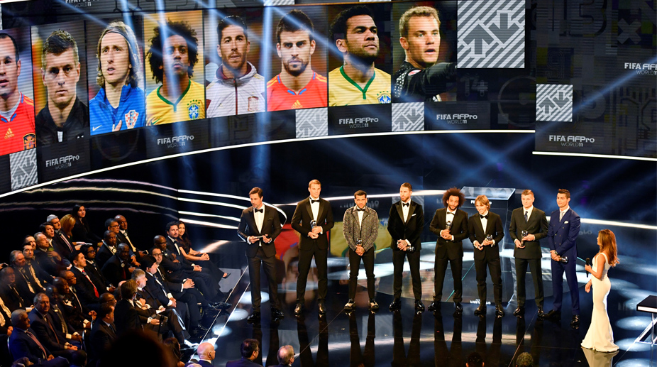 Real Madrid, Barcelona dominate FIFA FIFPro World XI