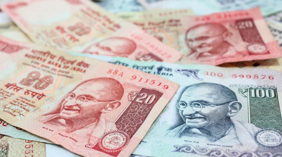 Rupee drops 4 paise against US Dollar