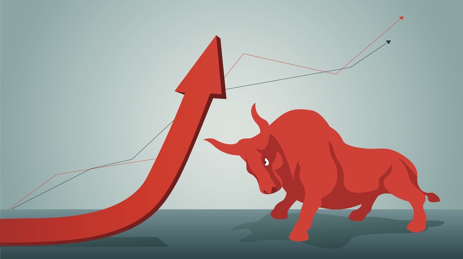 Sensex crosses 27,000 mark; Nifty ends at 8,381