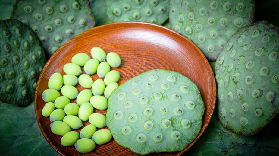 Crystalised lotus seeds, a scrumptious way to health