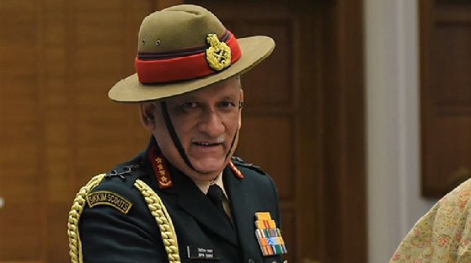 Army chief warns of ‘power display’ if peace disrupted