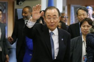 S Korea’s ex-opposition leader beats Ban Ki-moon in poll