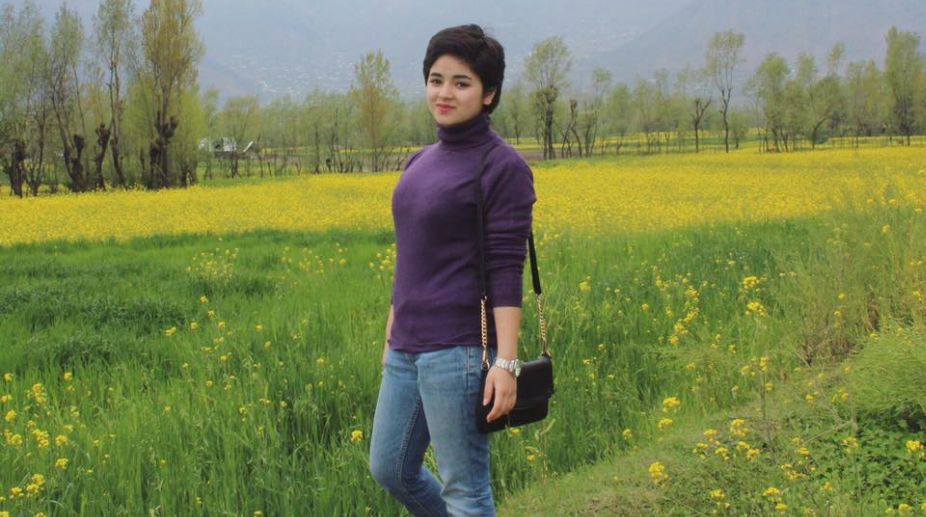 I am excited about spending my birthday with the audience too: Zaira Wasim