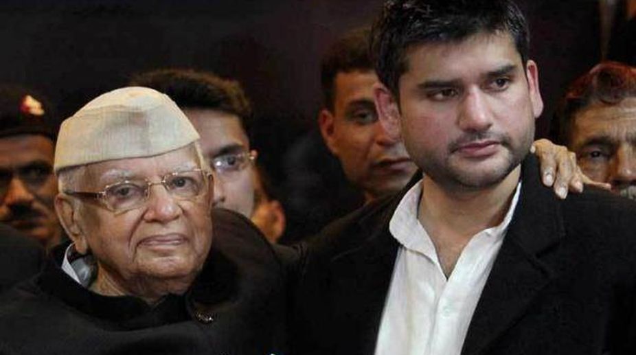 Ignored by Congress, ND Tiwari joins BJP for son’s political career 