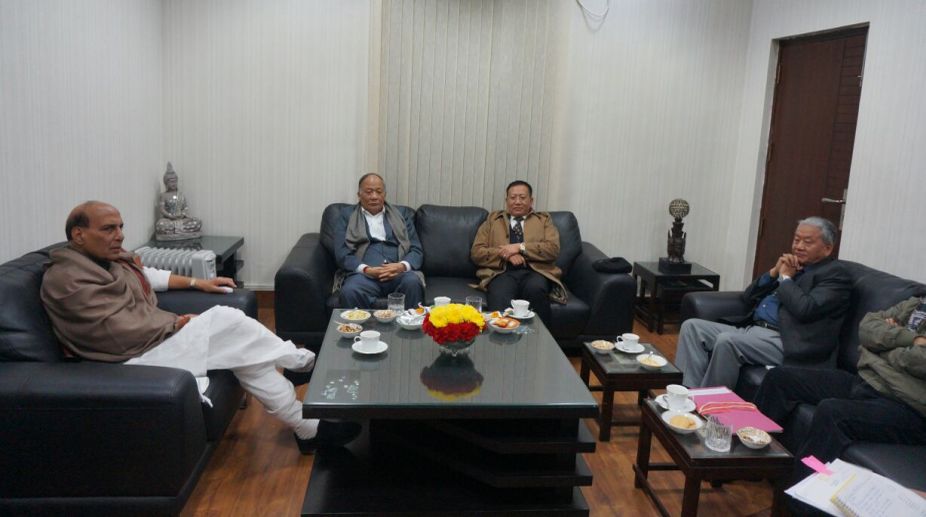 Rajnath Singh asks Nagaland CM to intervene in Manipur’s imbroglio