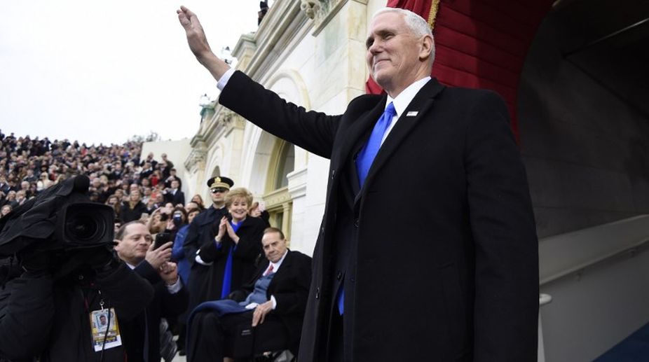 Mike Pence sworn-in as US Vice President