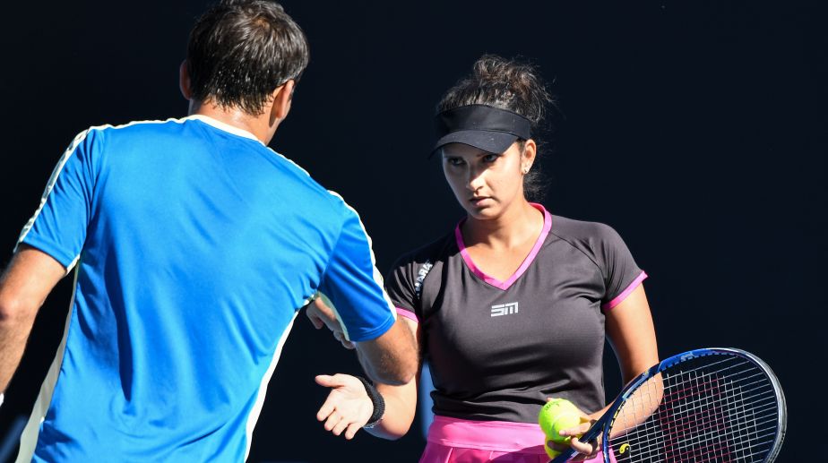Australian Open: Mirza, Bopanna enter mixed doubles second round
