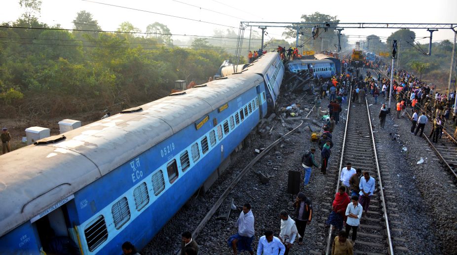 39 killed as Hirakhand Express derails in Andhra