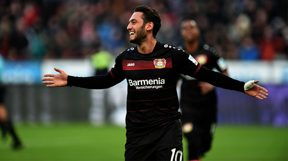 Bayer Leverkusen ride Calhanoglu brace to beat Hertha Berlin