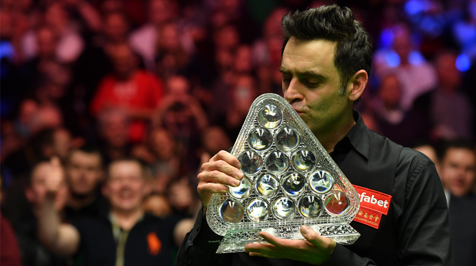 Ronnie O’Sullivan lifts record seventh snooker Masters title