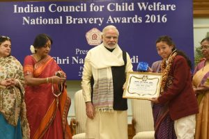 PM Modi presents National Bravery Awards to 25 children