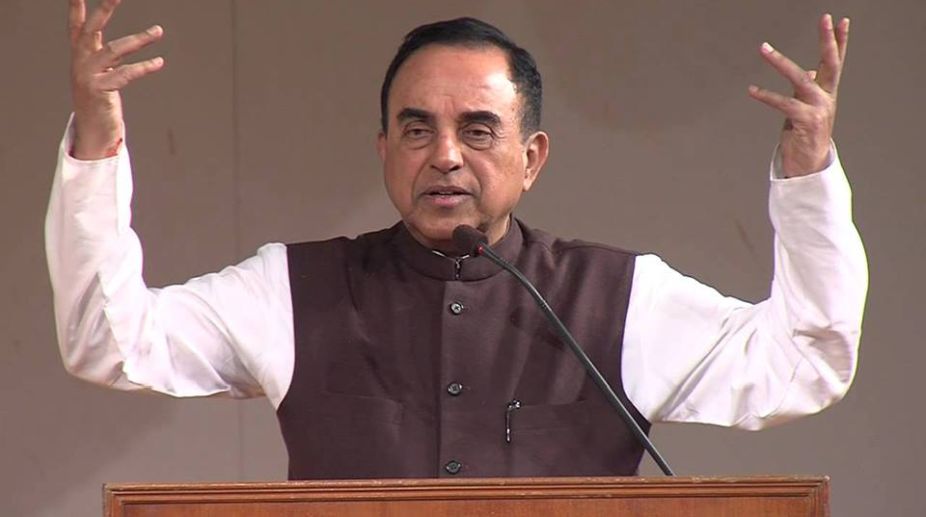 Subramanian Swamy asks for President’s rule in Tamil Nadu