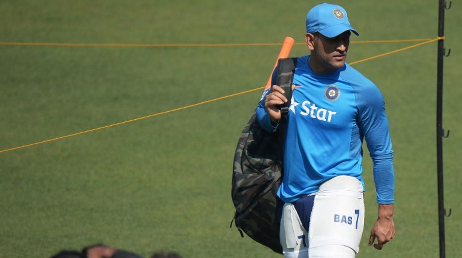Dhoni practices batting at death overs with Bumrah’s wide yorkers