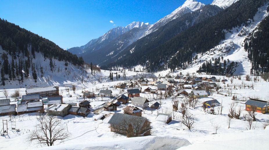 Sub-zero temperatures in Kashmir, Leh coldest