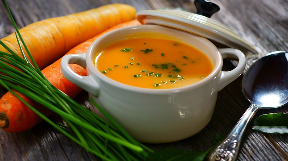 Add healthy vegetable soups to your fitness menu