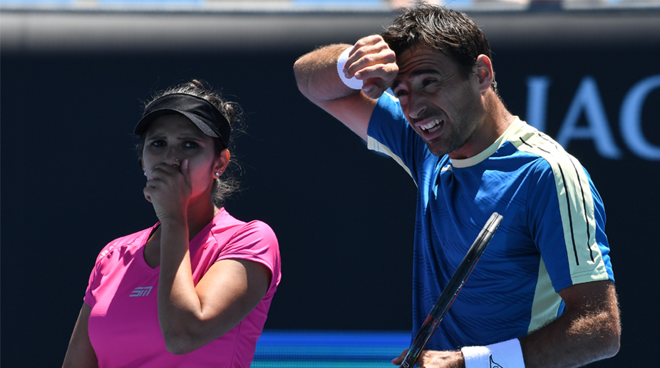 Australian Open: Mirza-Dodig overcome Stosur-Groth to reach mixed doubles final