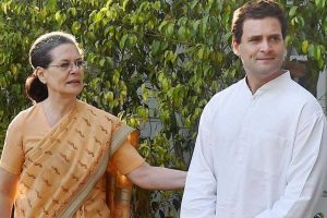 Sonia Gandhi signs first nomination paper for Rahul’s elevation