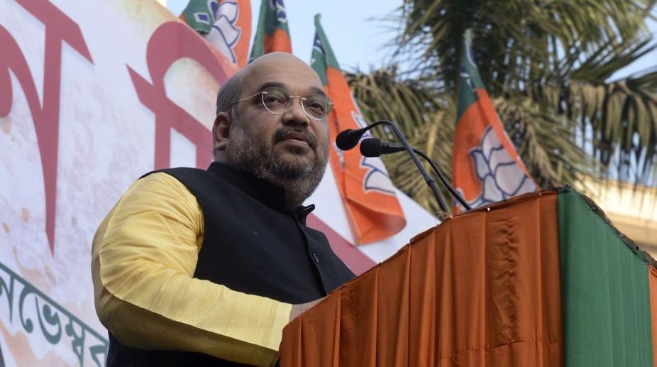 Shah attacks opposition parties for questioning EVMs