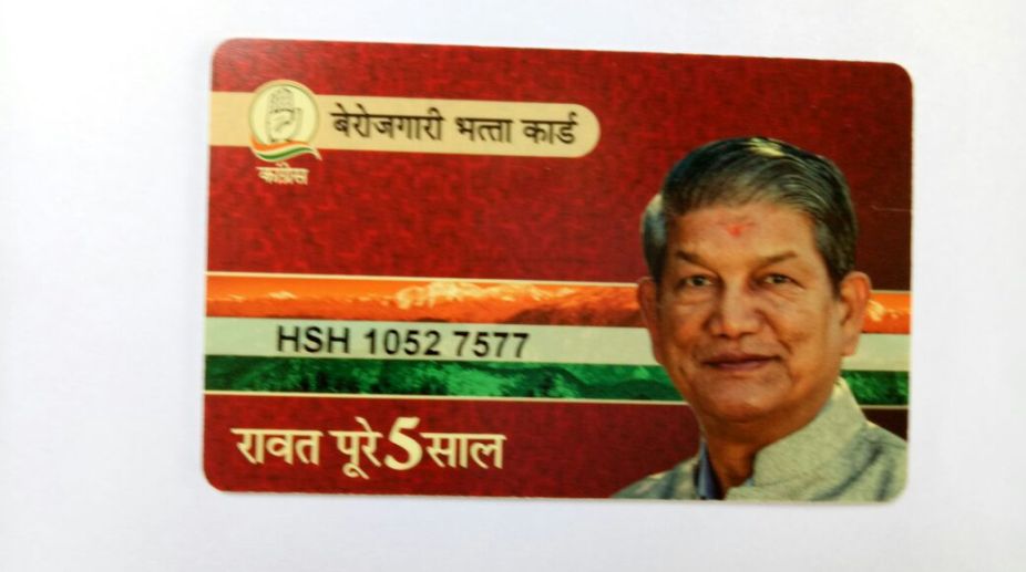 Congress launches unemployment allowance card in Uttarakhand