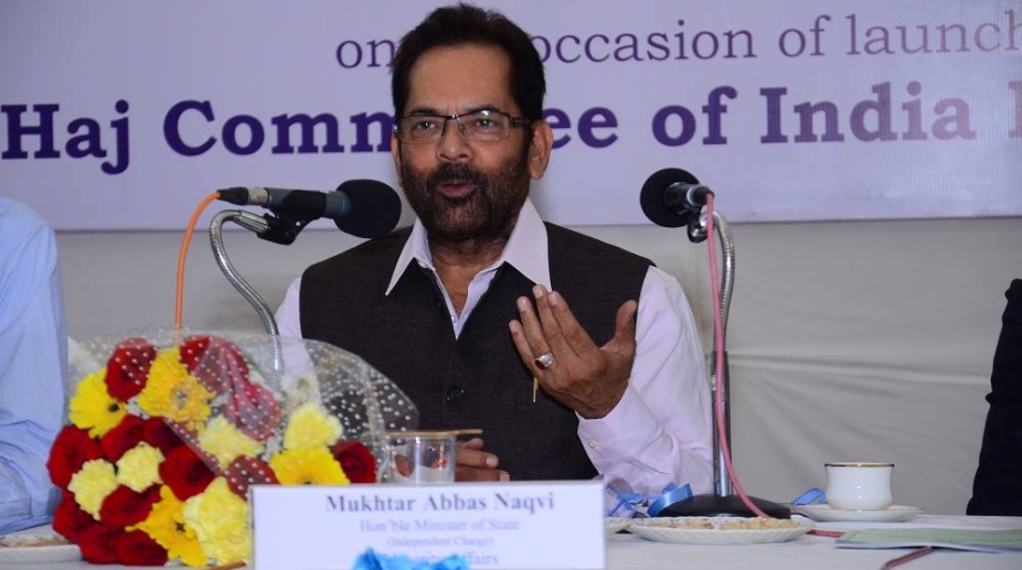 Centre to bring marriage aid scheme for minority girls: Naqvi