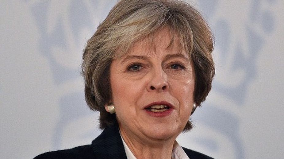 British PM Theresa May warns potential rebels over Brexit bill