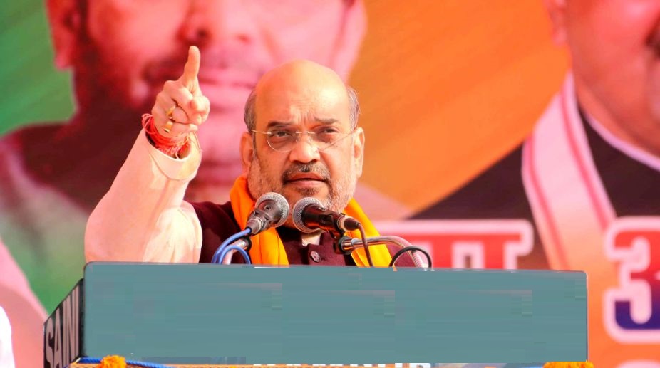 SP, Congress locked in ‘unholy alliance’: Amit Shah