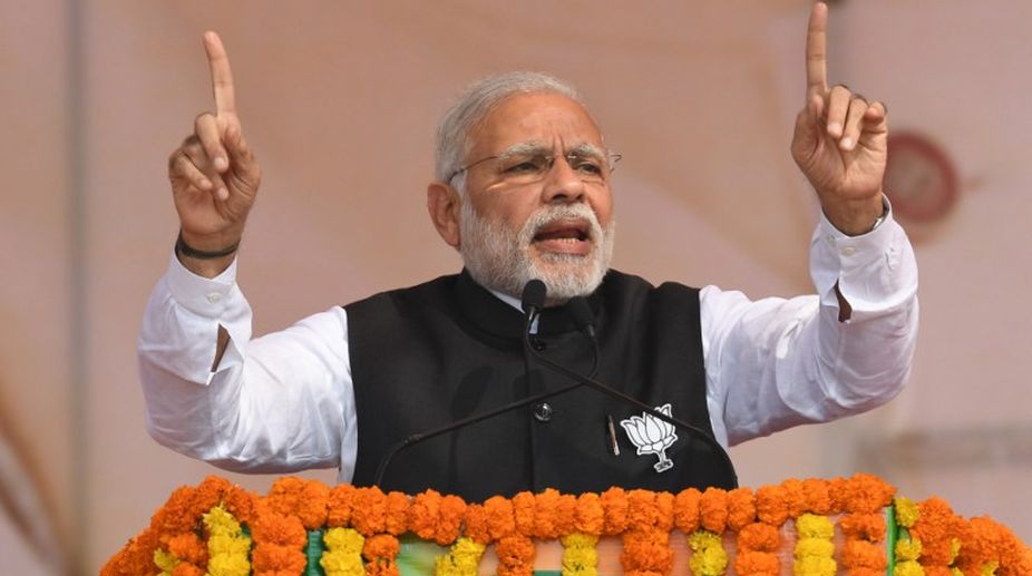Congress asks EC to act against Modi for unauthorised rally