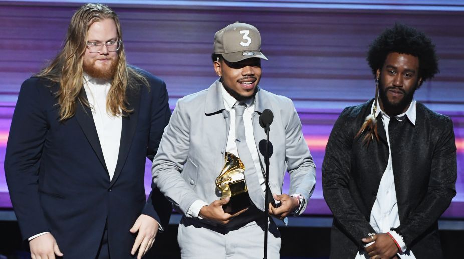 Chance the Rapper wins Grammy for best new artist