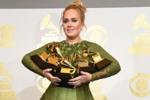 Adele wins top awards at Grammys